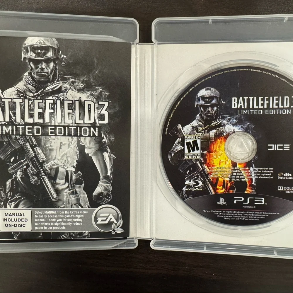 Battlefield 3 - Limited Edition Sony PlayStation PS3 2011 Complete